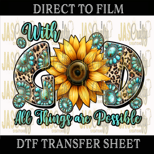 WITH GOD ALL THINGS ARE POSSIBLE READY TO PRESS TRANSFER