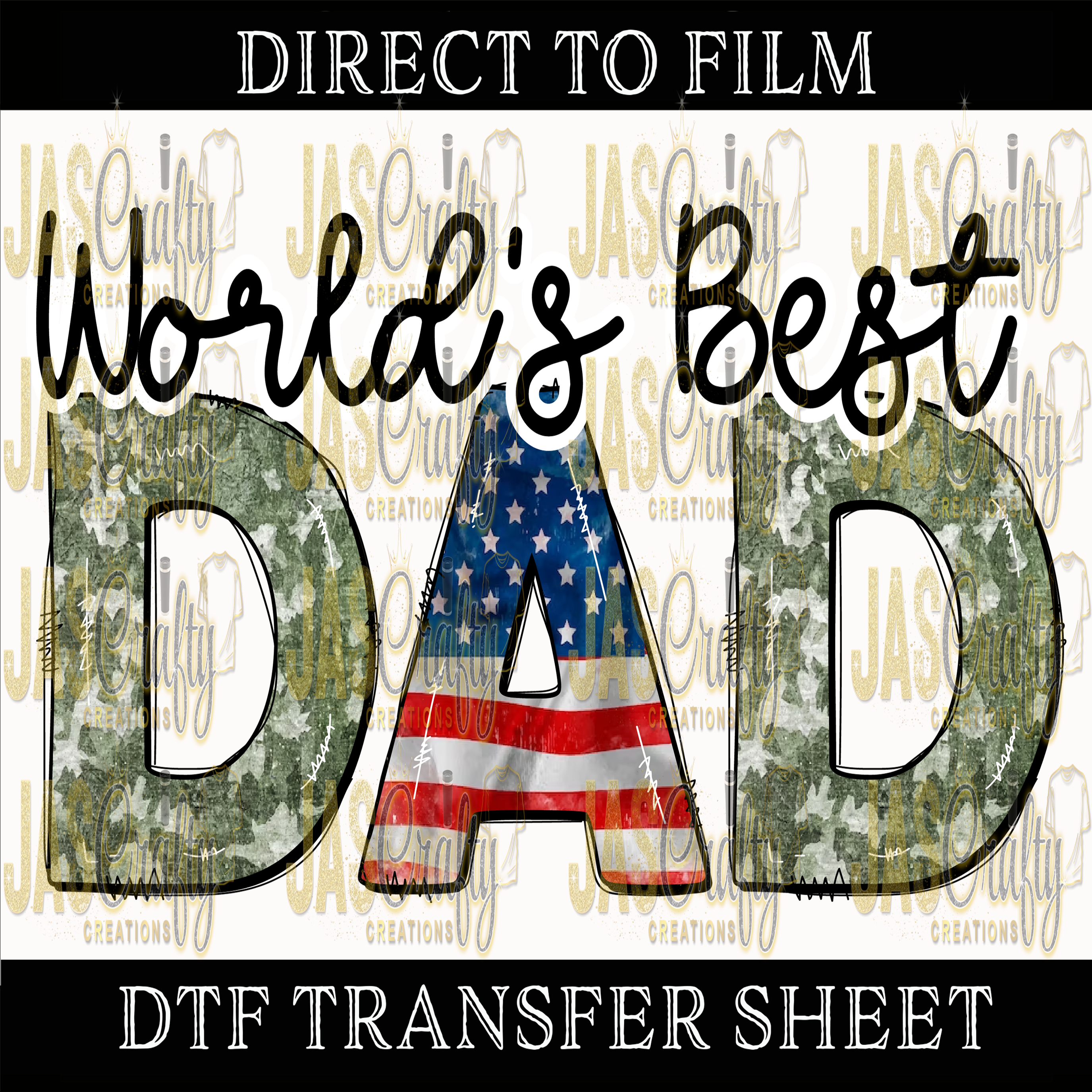 WORLD'S BEST DAD READY TO PRESS TRANSFER