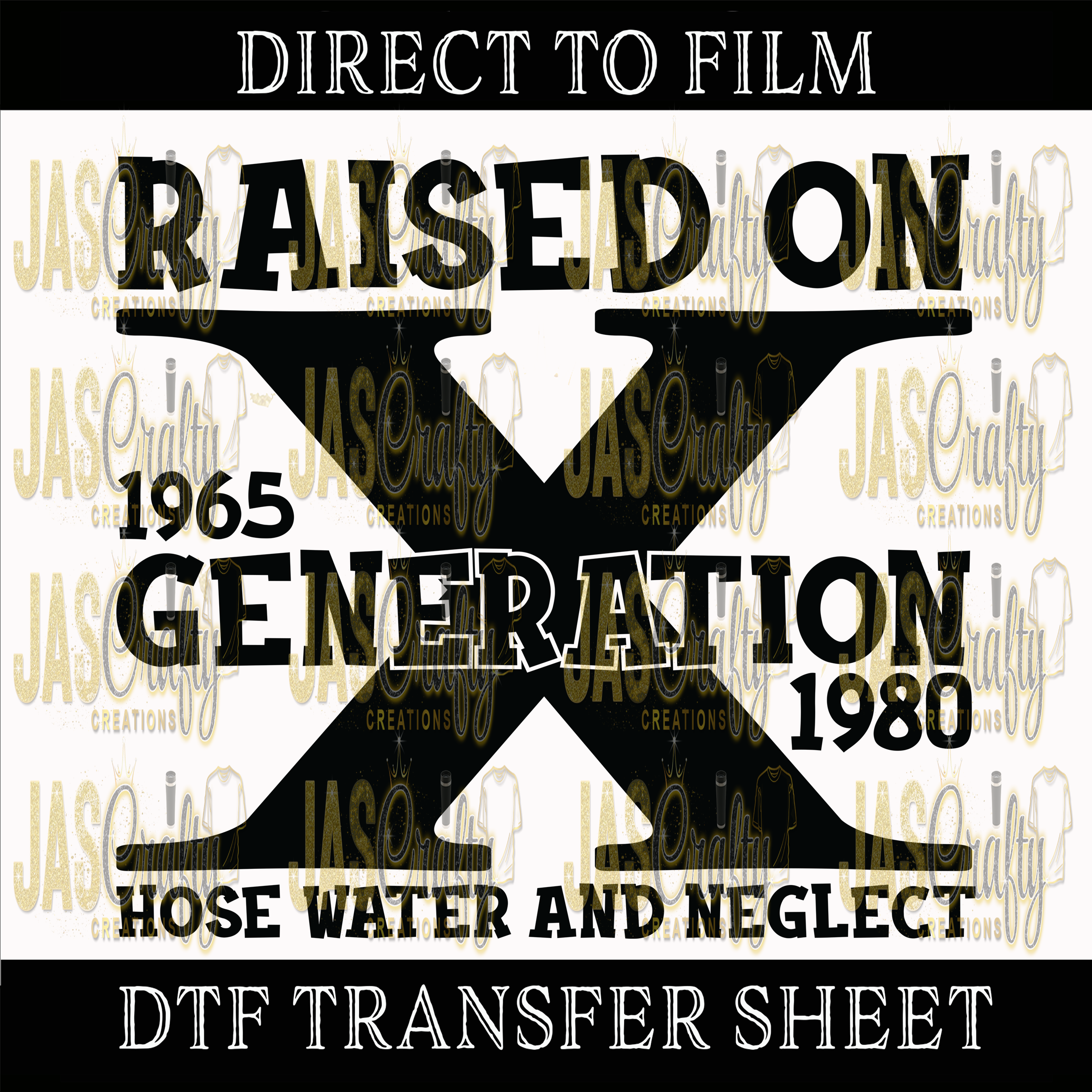 GENERATION X READY TO PRESS TRANSFER