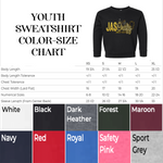 Load image into Gallery viewer, UNICORN NAME EMBROIDERED SWEATSHIRT
