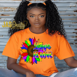 FLORAL LOVE IS LOVE TSHIRT