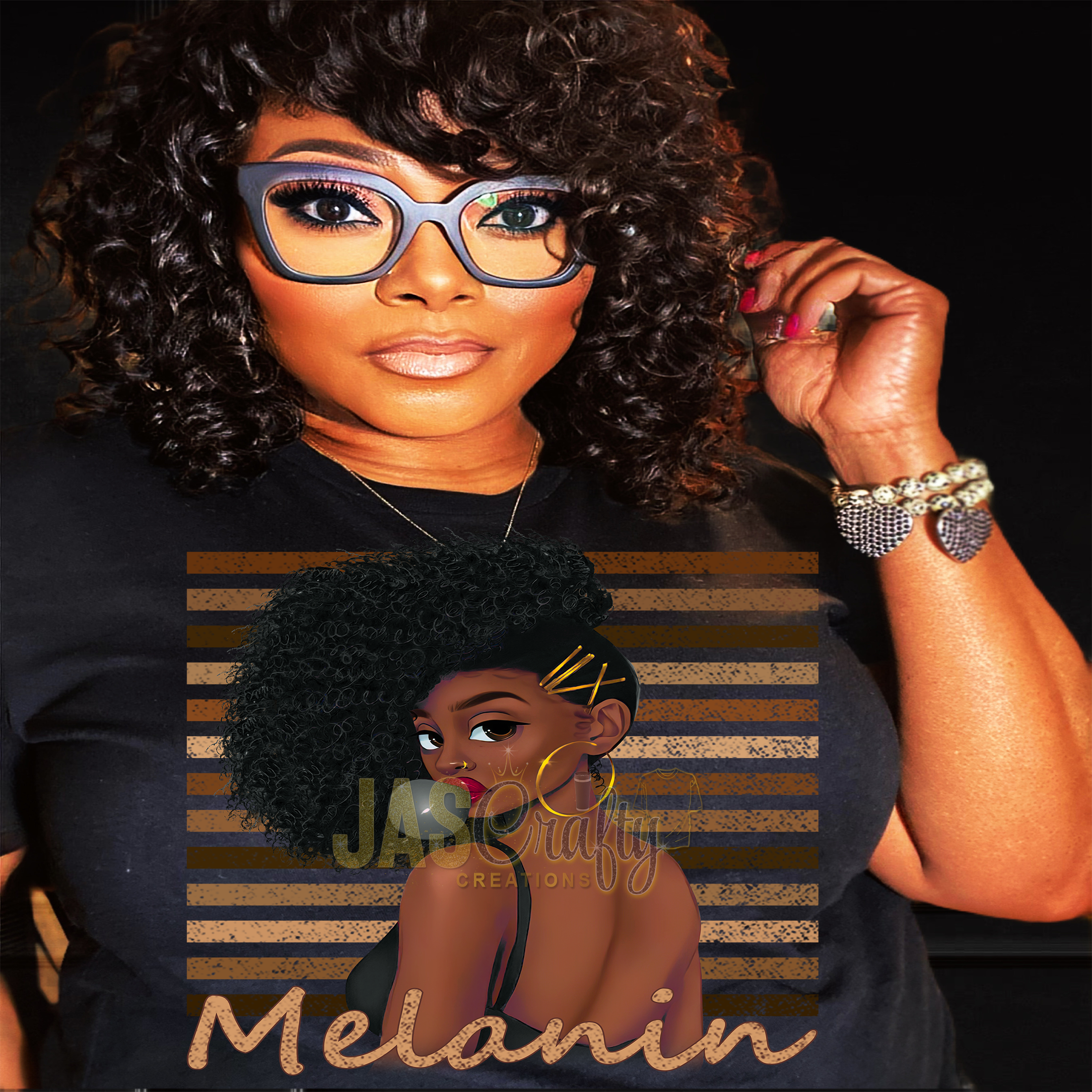 MELANIN POPPIN TSHIRT