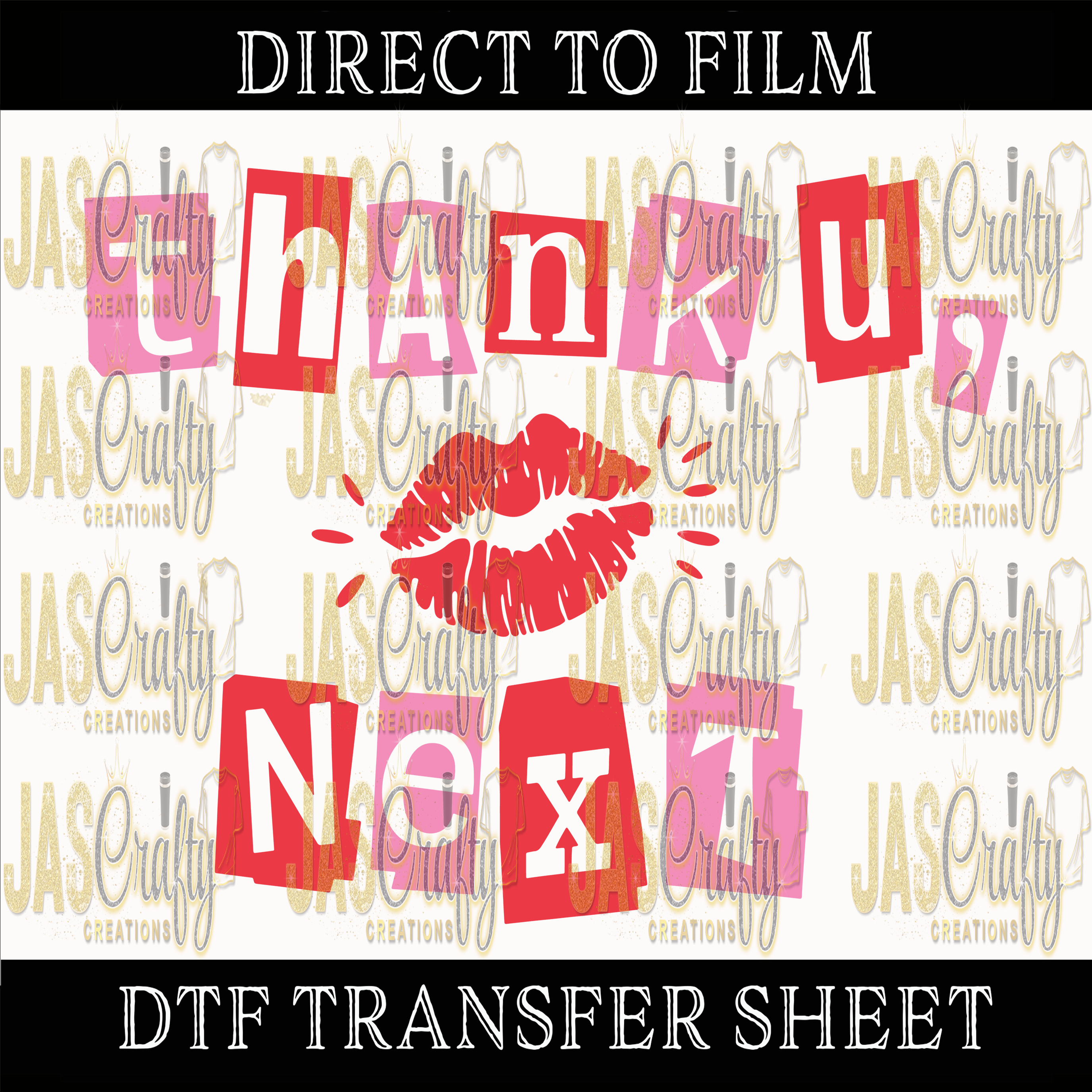 THANK U NEXT READY TO PRESS TRANSFER