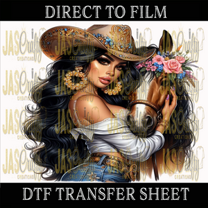 WESTERN GIRL 1 READY TO PRESS TRANSFER